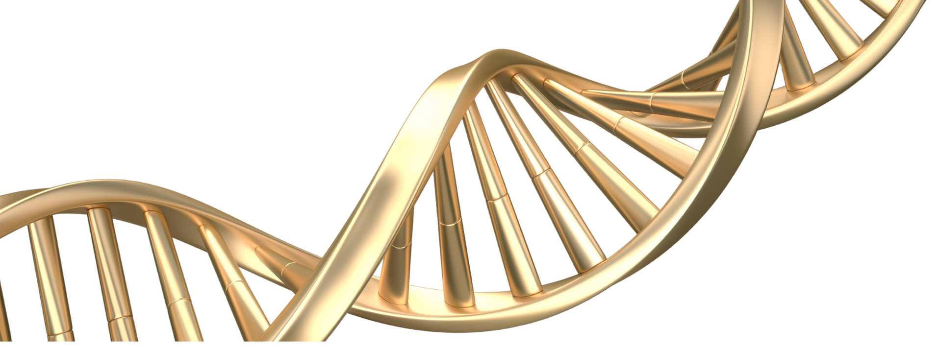 Goldene DNA-Helix Hintergrund